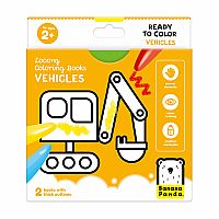 Looong Coloring Books - Vehicles  