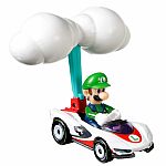 Mario Kart Luigi P-Wing Hot Wheels