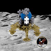 Plus-Plus Mini Maker Space Tube: Lunar Lander 