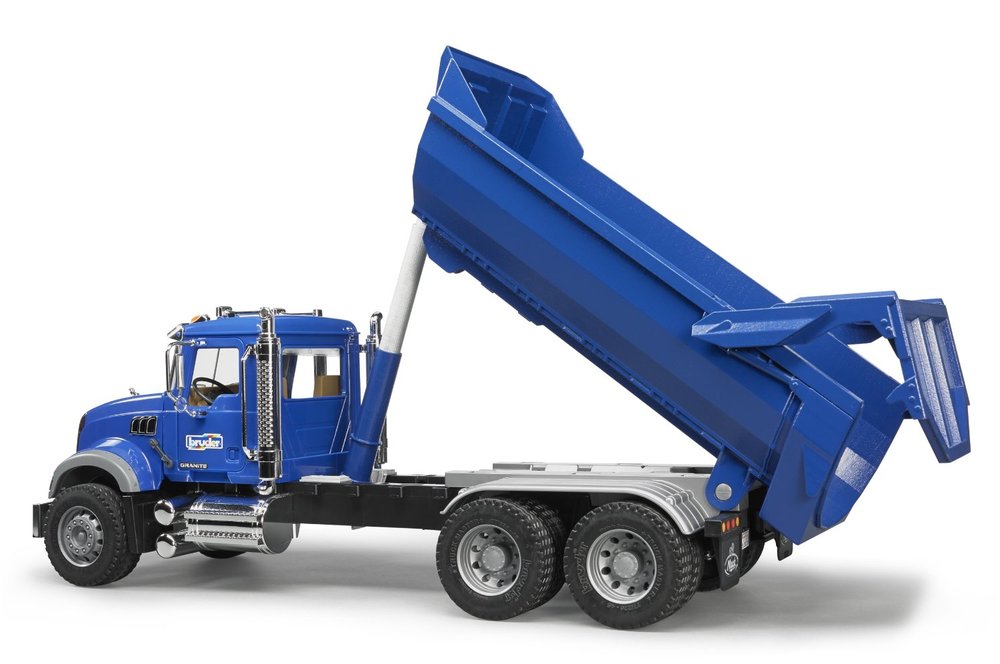 Mack Granite Halfpipe Dump Truck. Toy Sense