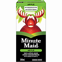 Minute Maid Apple Juice Box