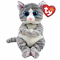 Mitzi - Grey Tabby Cat Beanie Bellies.