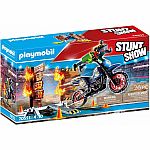Stunt Show: Motocross with Fiery Wall - Retired