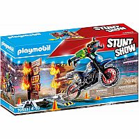Stunt Show - Motocross with Fiery Wall - Retired