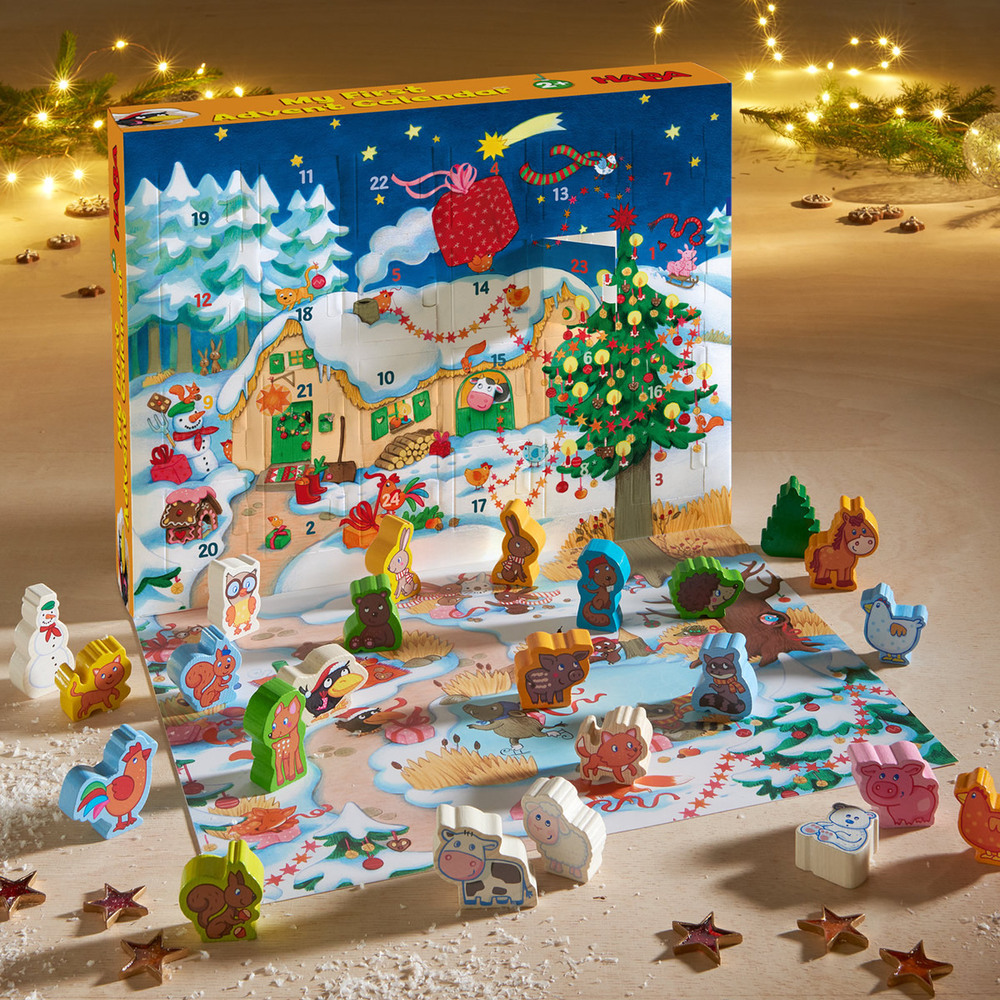 My First Advent Calendar Farmyard Animals Toy Sense My First Advent Calendar Farmyard Animals Toy Sense