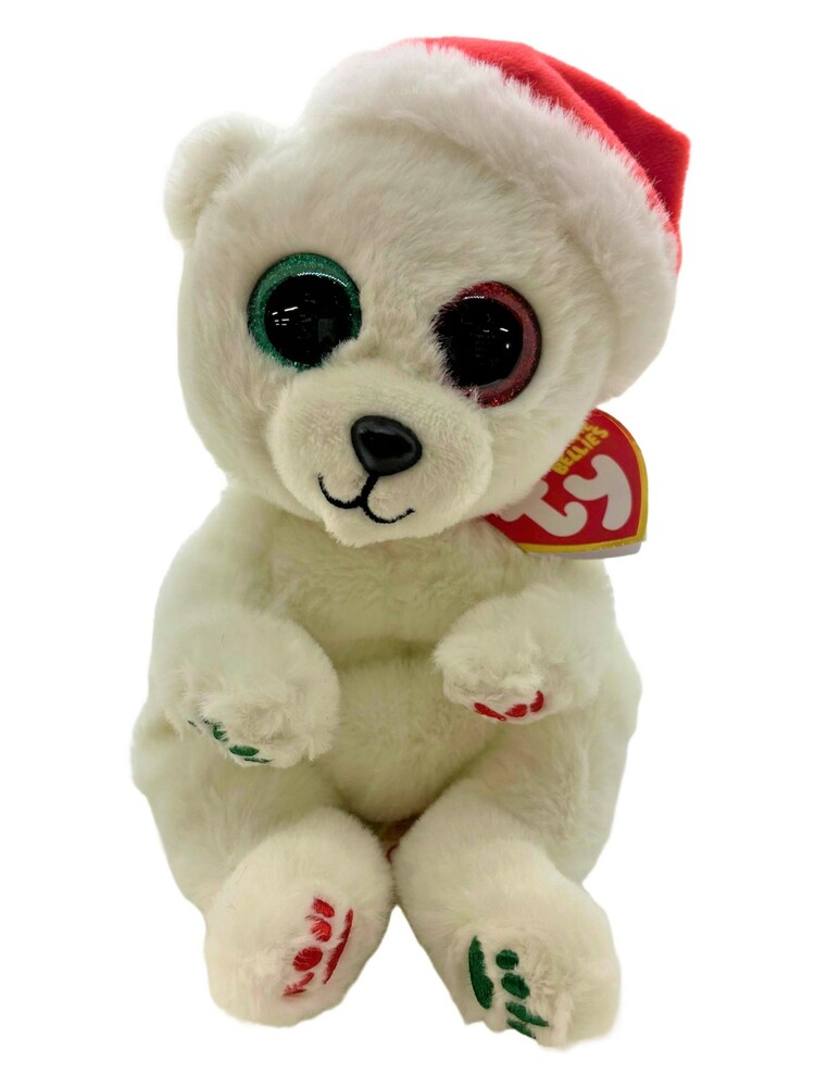 Emery Polar Bear Beanie Bellies Retired. Toy Sense