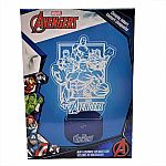 Marvel Avengers Multi-Coloured LED Night Light