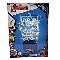 Marvel Avengers Multi-Coloured LED Night Light