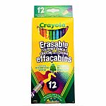 12 Erasable Coloured Pencils