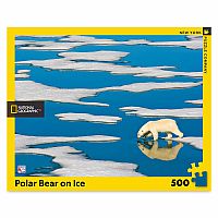 Polar Bear On Ice - New York Puzzle Company