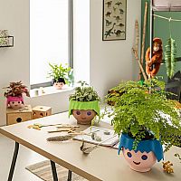 OJO Table Planter: Ocean Blue - Retired.