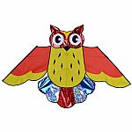 57 inch Rainbow Holographic Owl Kite