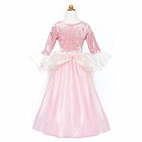 Pink Rose Princess Dress - Size 7-8.