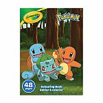 48 Page Colouring Book - Pokemon.