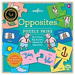 Opposites Puzzle Pairs - Eeboo .