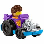 Fisher-Price Little People: Wheelies - Purple Dragracer.