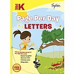 Page Per Day: Letters Pre-K