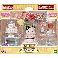 Party Time Playset - Tuxedo Cat Girl.