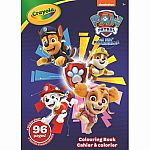 96 Page Paw Patrol Colouring Book