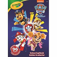 96 Page Paw Patrol Colouring Book 