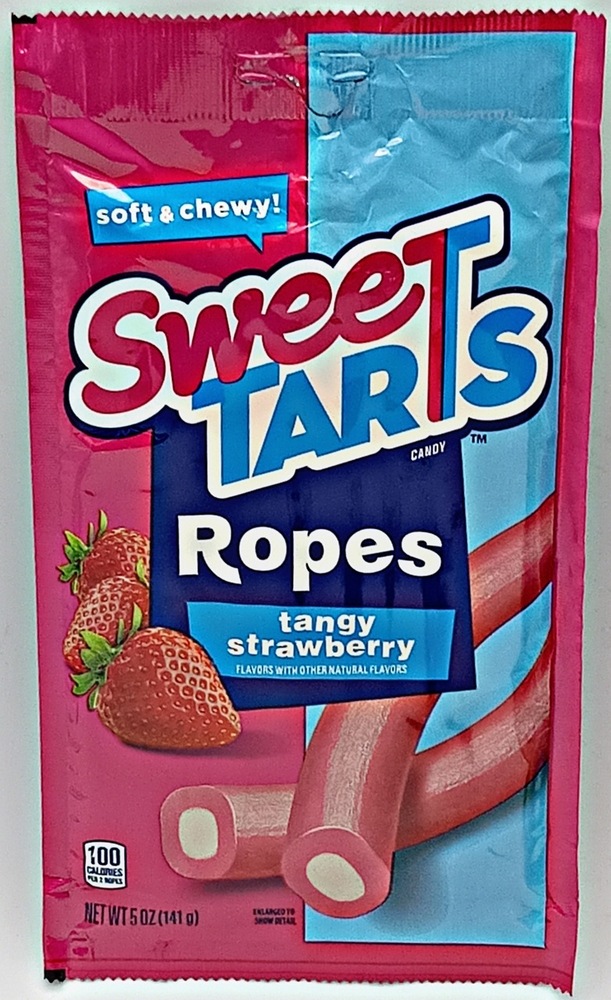 Sweet Tarts Ropes Tangy Strawberry Toy Sense