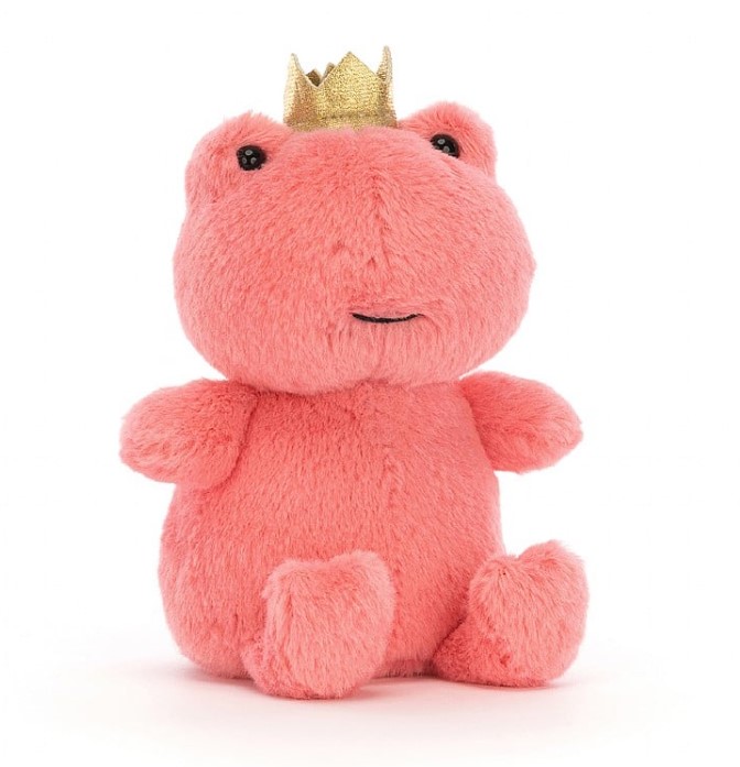 Pink Crowning Croaker Frog - Jellycat - Toy Sense