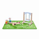 Little Friends Playground Playset with Two Babies 