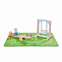 Little Friends - Playground Playset with Two Babies 