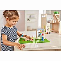 Little Friends - Playground Playset with Two Babies 