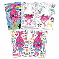 Trolls Poppy Sketch Set Compact Portfolio