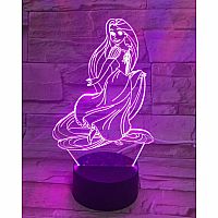 Disney Princess Multi-Coloured LED Night Light