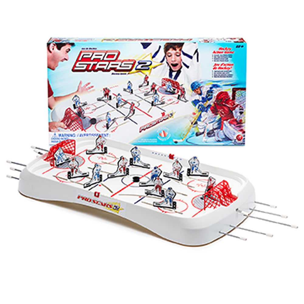 Pro Stars 2 Rod Hockey Game Toy Sense
