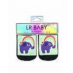 Rainbow Elephant Baby Socks