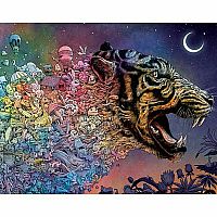 Animorphia - Tiger in the Night.