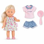 Corolle: Rosy Mini World Set, 8 inch Doll with Accessories