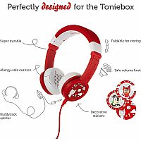 Tonies Headphones - Red. 