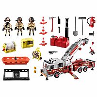 City Action: Rescue Vehicles: Fire Engine with Tower Ladder
