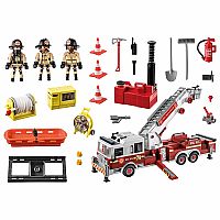 City Action: Rescue Vehicles: Fire Engine with Tower Ladder - Retired