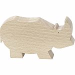 Wooden Rhino