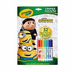 Colouring and Activity Pad - Minions: The Rise of Gru
