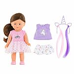 Corolle: Romy Unicorn Set 