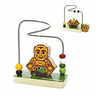 Stacking Animal Bead Mazes - Baby Sasquatch by Simone Diamond