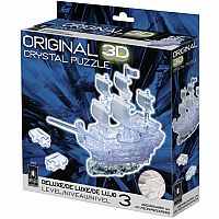 Pirate Ship - 3D Crystal Puzzle.