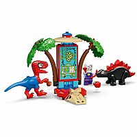 Marvel: Spidey and Gobby's Raptor Battle at Tree House HQ 