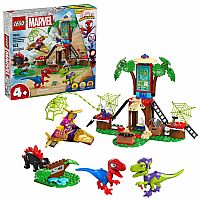 Marvel: Spidey and Gobby's Raptor Battle at Tree House HQ 