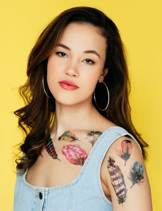 The Flying Colors Temporary Tattoo Set Tattly Toy Sense