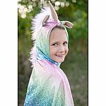 Reversible Rainbow Unicorn/Dragon Cape - Size 5-6