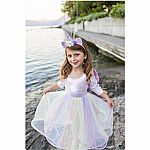Alicorn Dress with Wings and Headband, Size 3-4