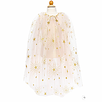 Glam Party Sparkle Gold Cape Size 4-6