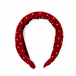 Sparkle Red Velvet Headband
